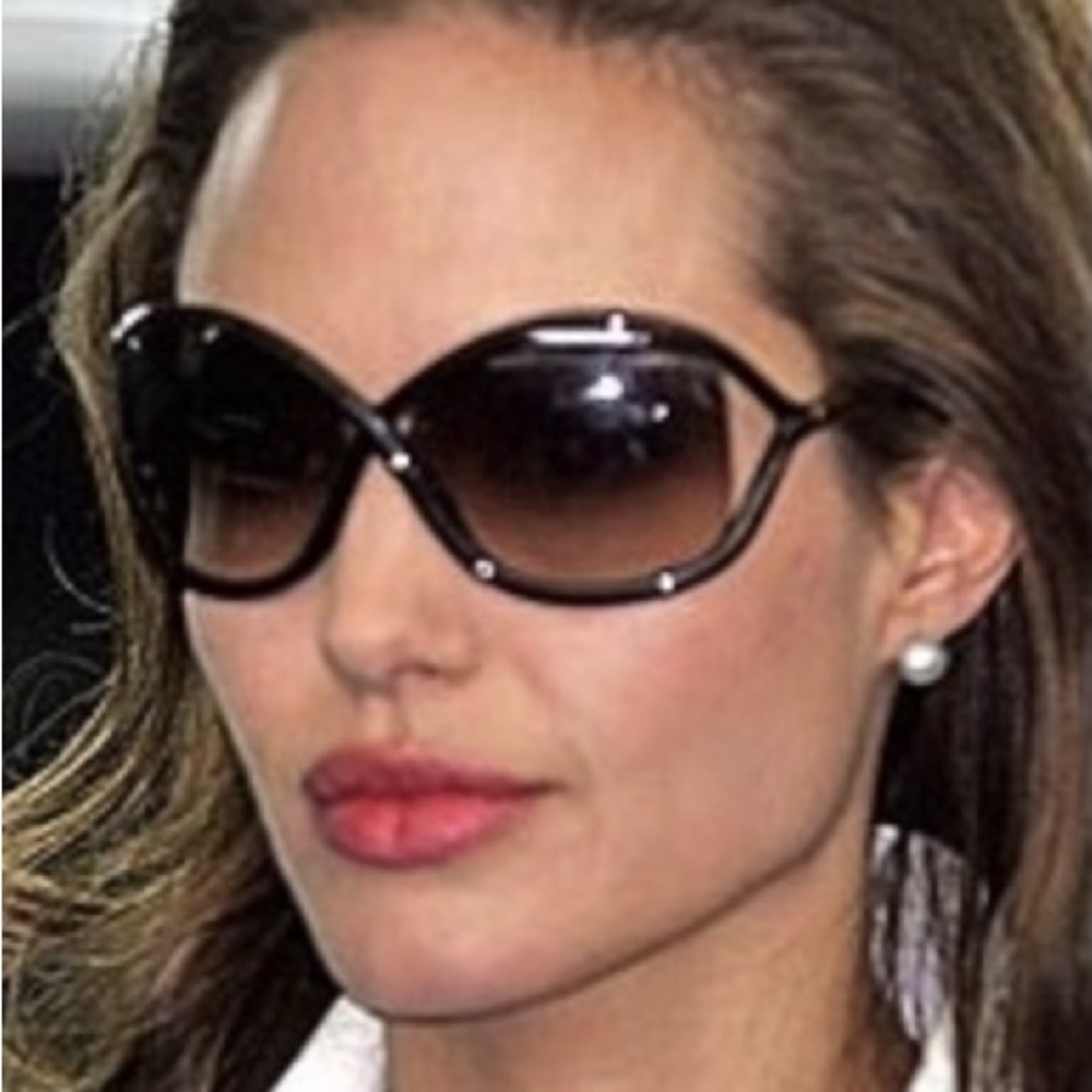 Tom Ford Black Whitney sunglasses - EUC